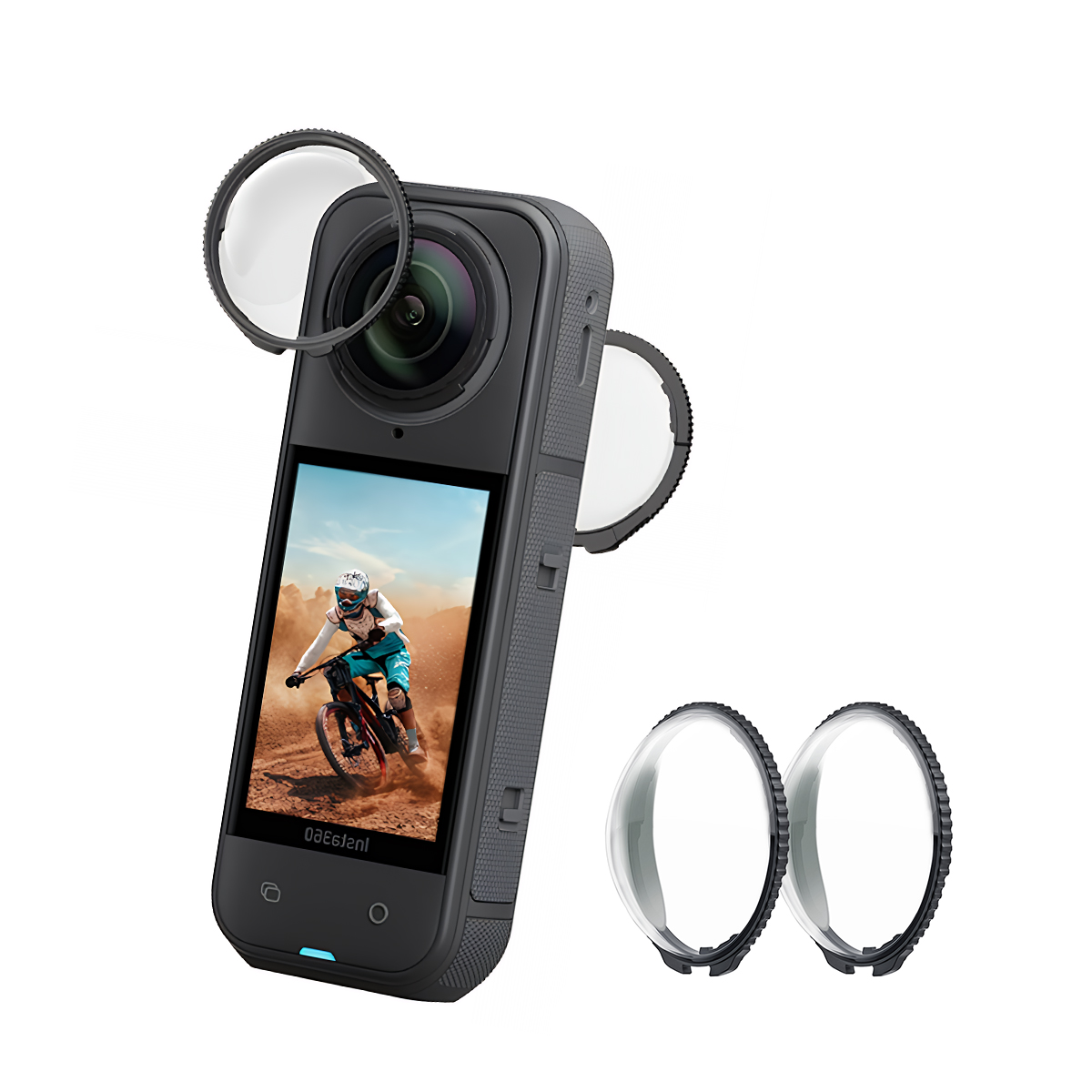 Insta360 Camera X3 - Filtro UV de doble lente para
