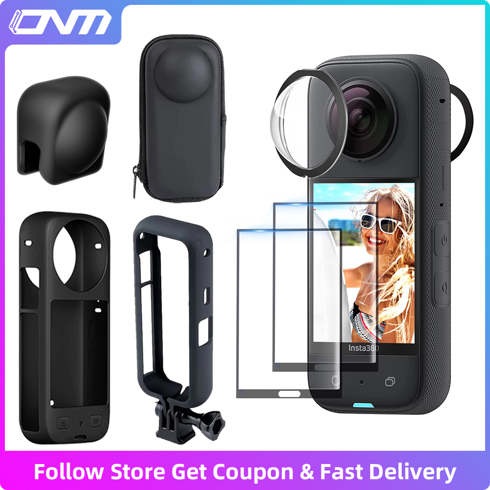 Insta360 Camera X3 - Protector de lente para Insta360 X3,