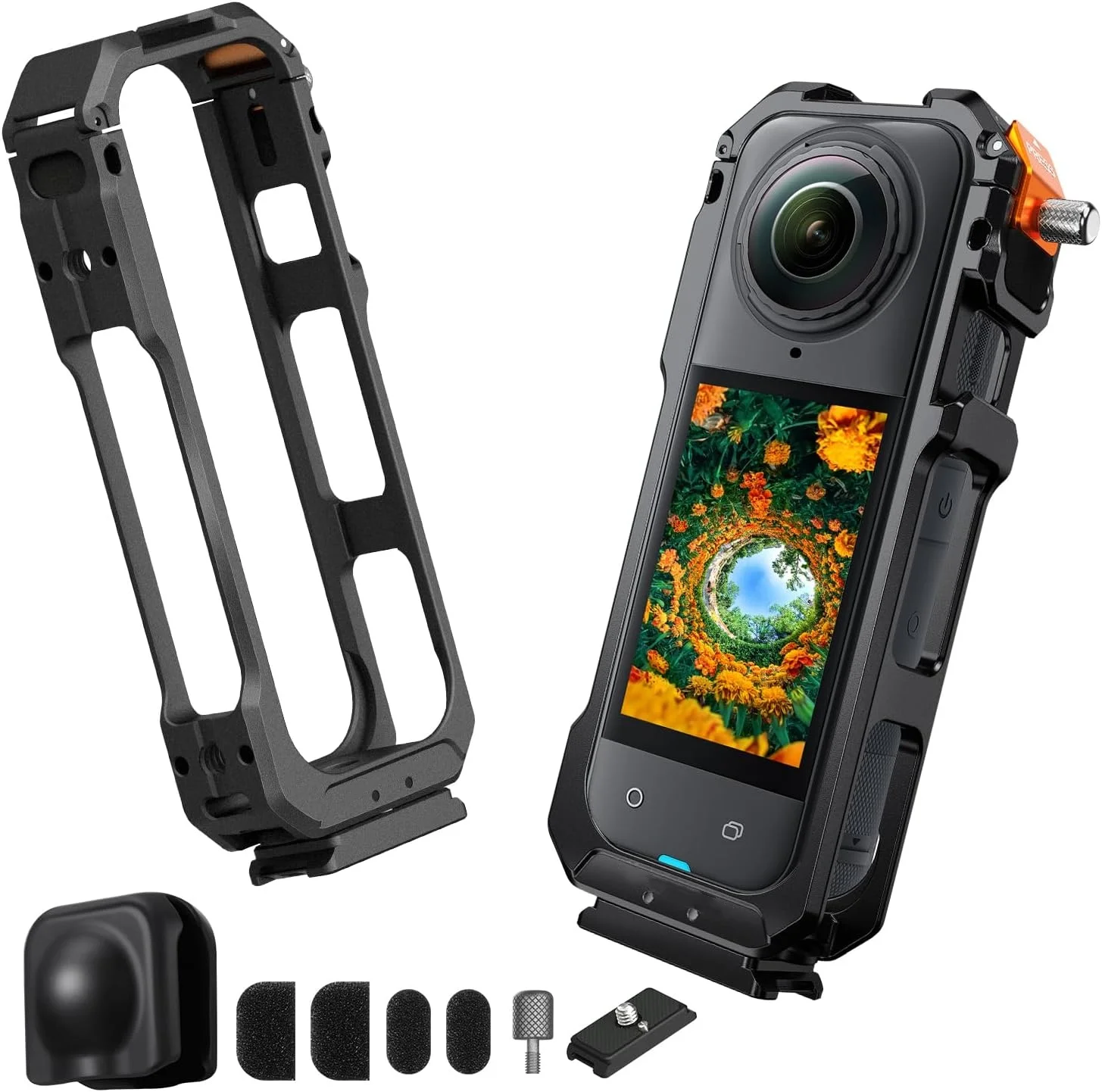 Camera Cold Shoe - Carcasa Protectora para Insta360 X5, con