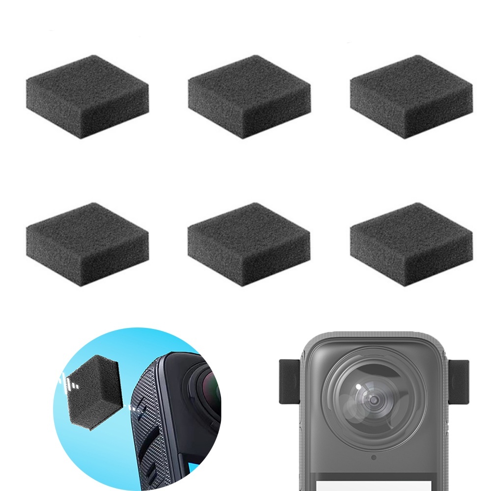 Insta360 Camera X3 - Parabrisas con micrófono para Insta360 X4