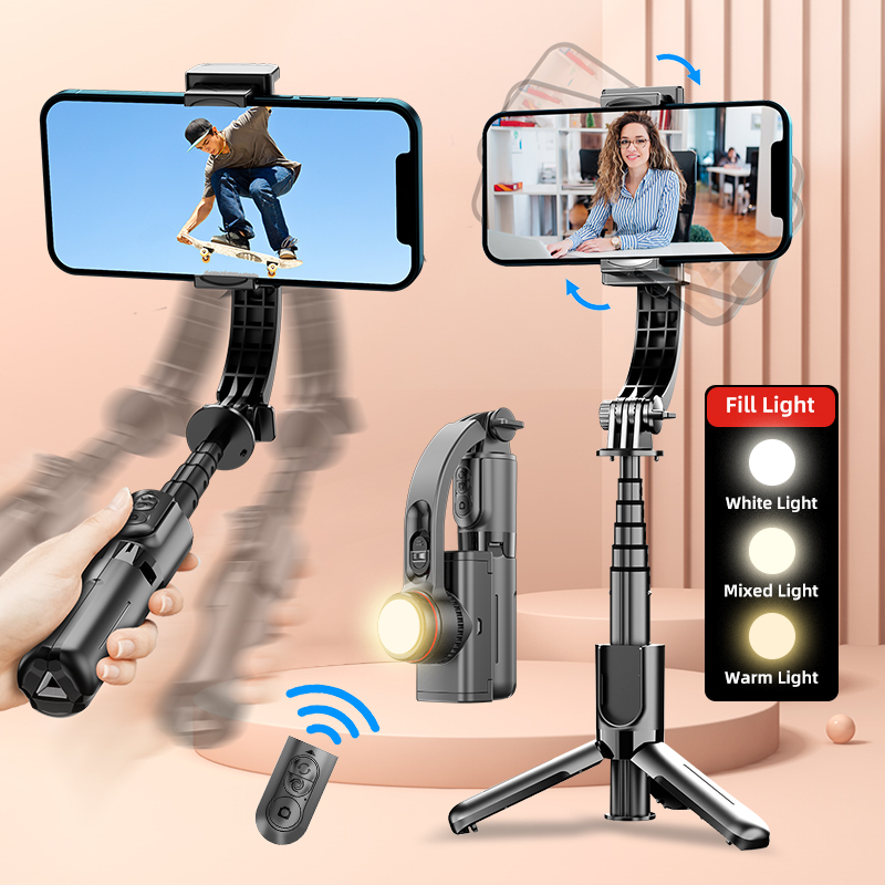 Photography Basics - Trípode Extensible con Gimbal y Palo
