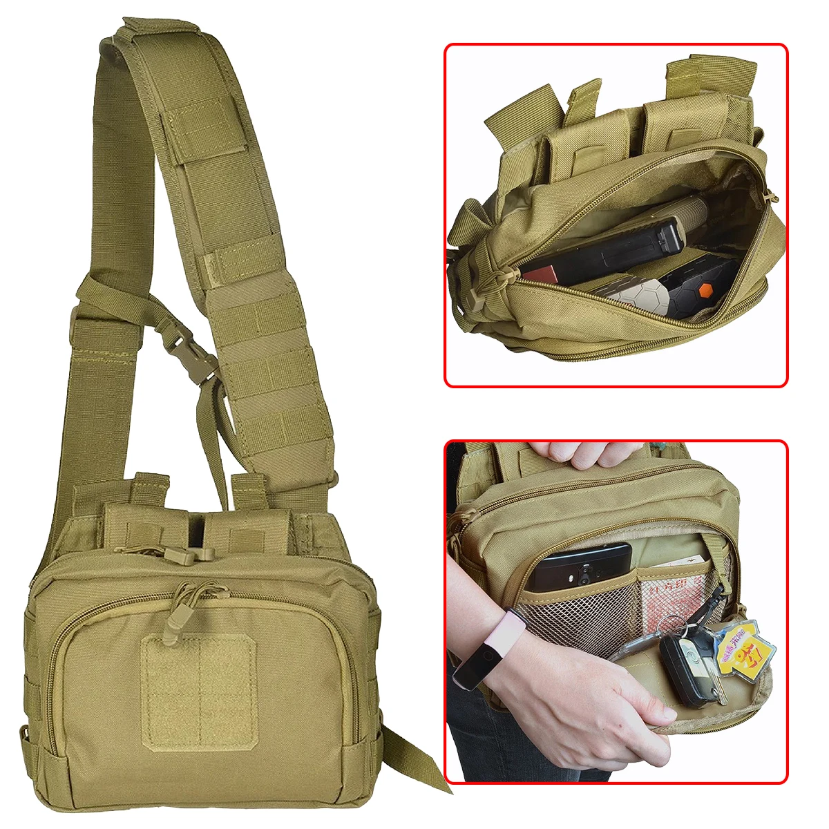 Bolsa táctica de 2 Banger, bol - Photography Magazine reseña y precio
