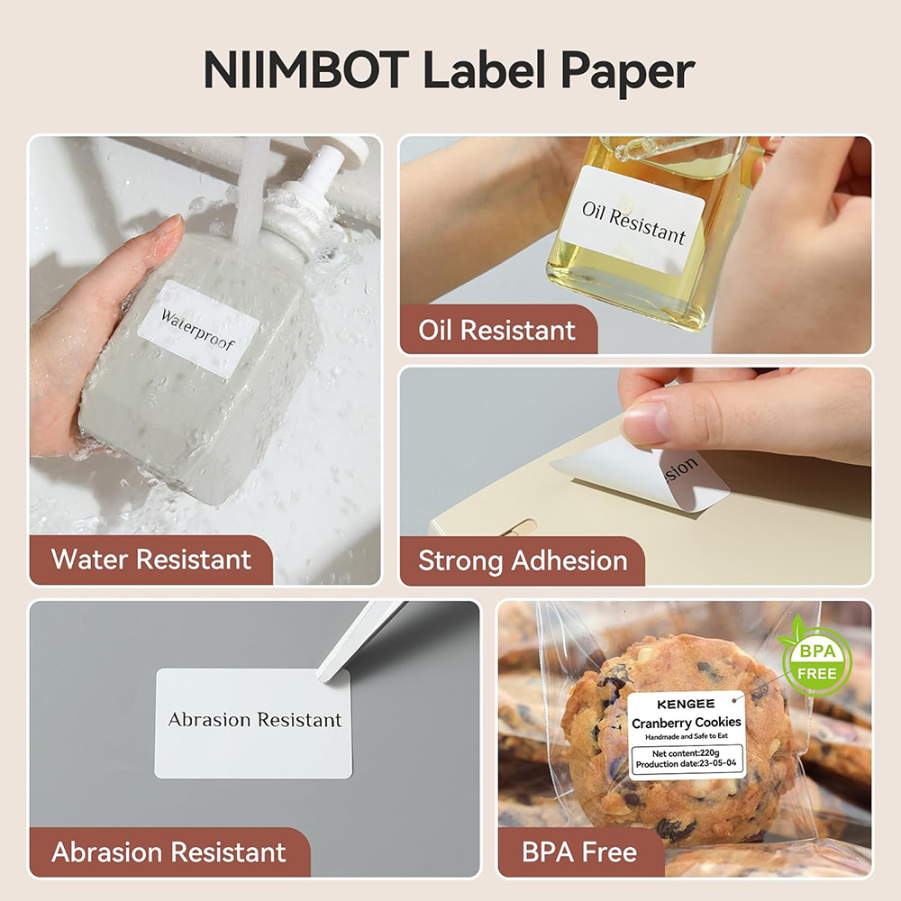 Etiqueta térmica NIIMBOT para  - Photography Logo reseña y precio
