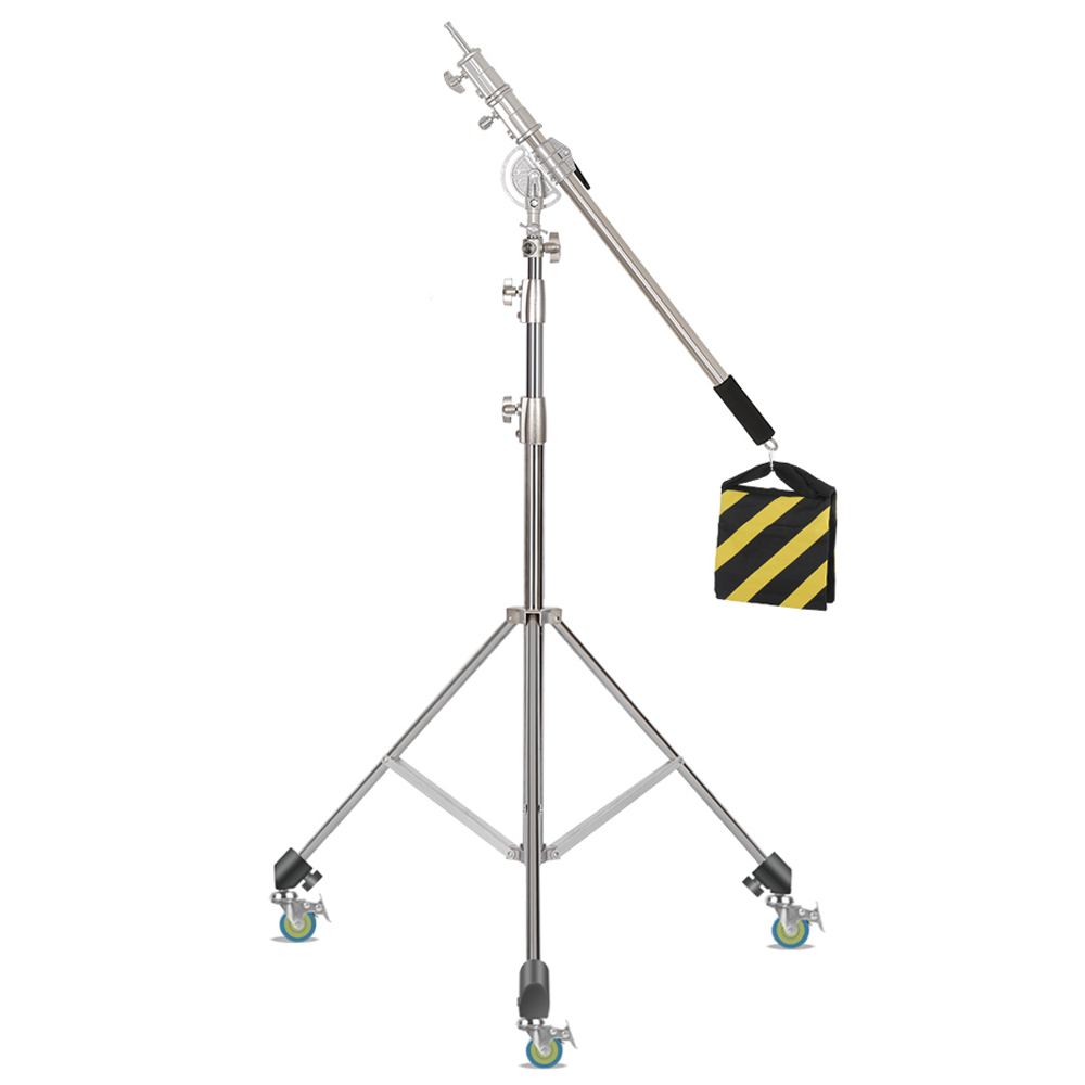 Soporte de luz de acero inoxid - Photography Basics reseña y precio