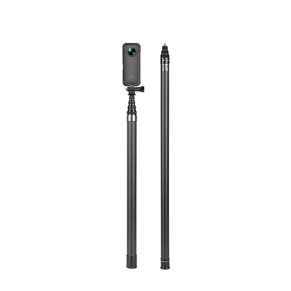 Monopié escalable de fibra de  - Insta360 Camera X3 reseña y precio