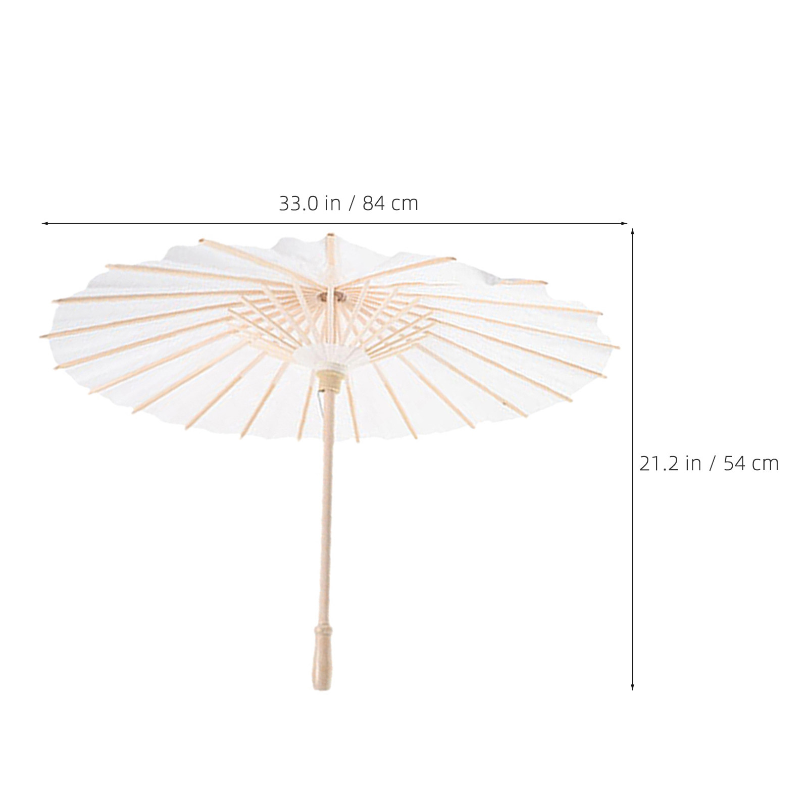 5 Sombrillas de Papel Blancas  - Photography Umbrella reseña y precio
