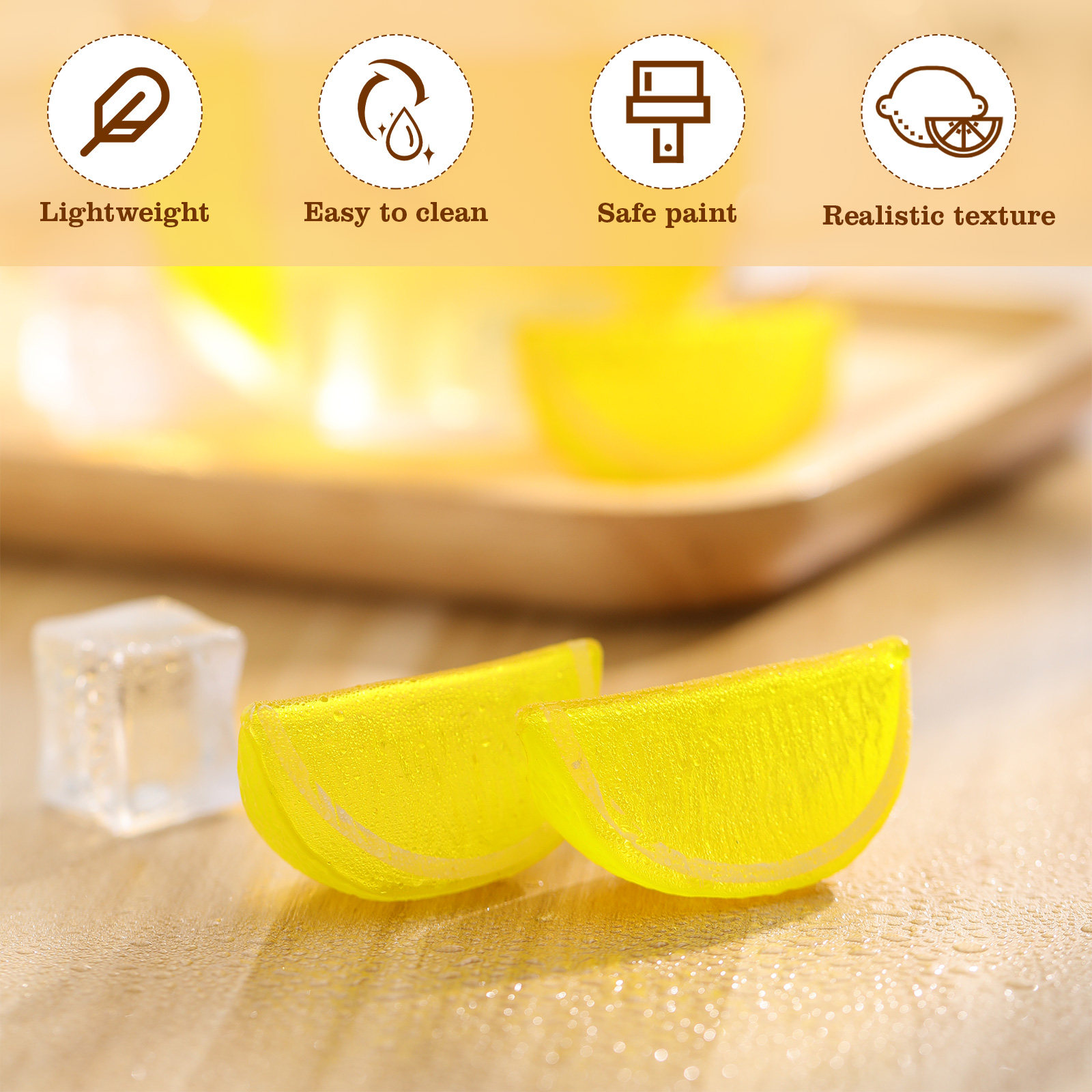 10 Piezas de Bloques de Limón  - Photography Yellow reseña y precio