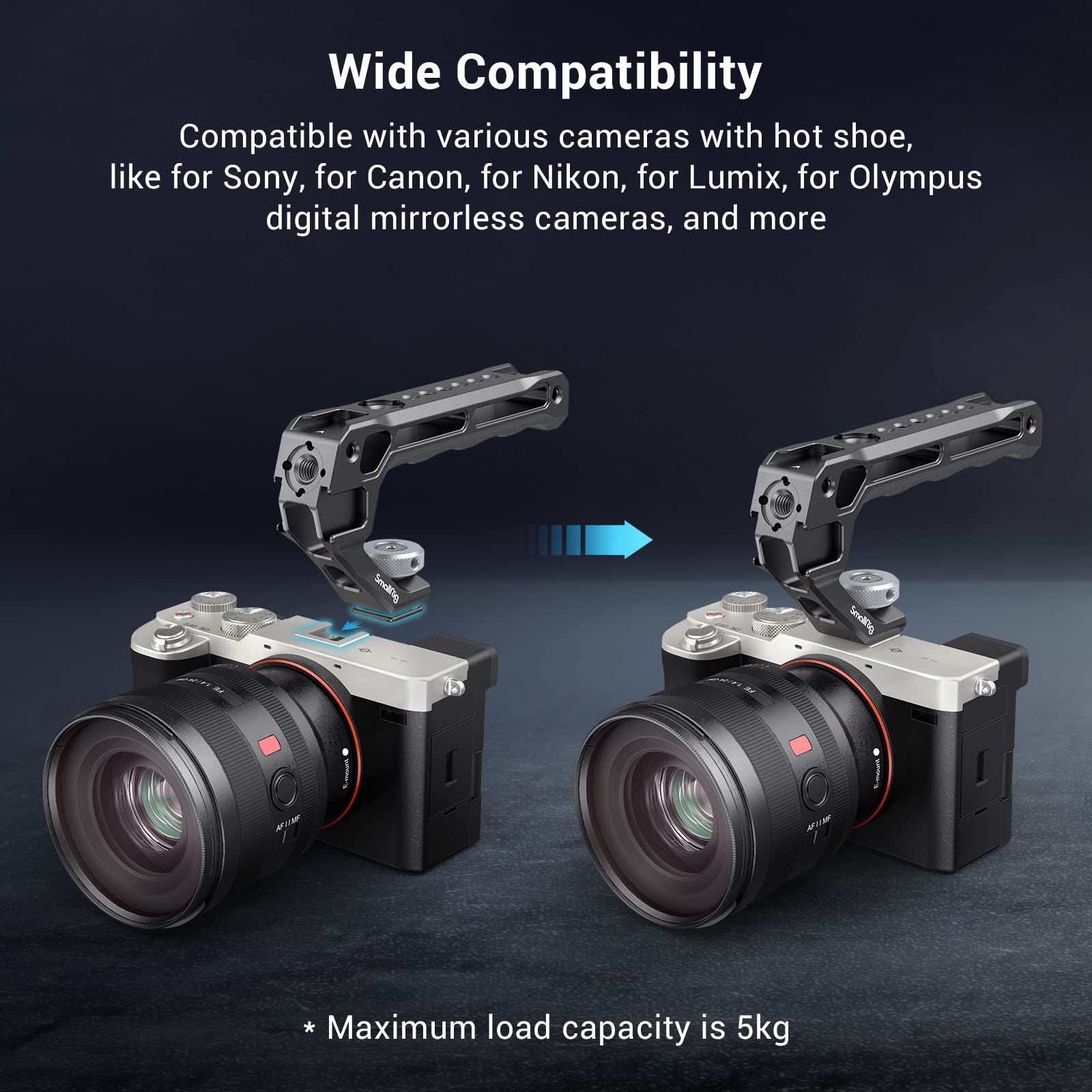SmallRig NATO Top Handle Lite  - Camera Cold Shoe reseña y precio