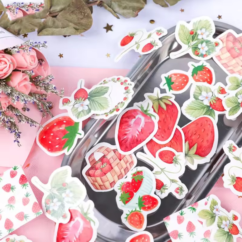 45 pegatinas de fresas para ál - Photography Magazine reseña y precio