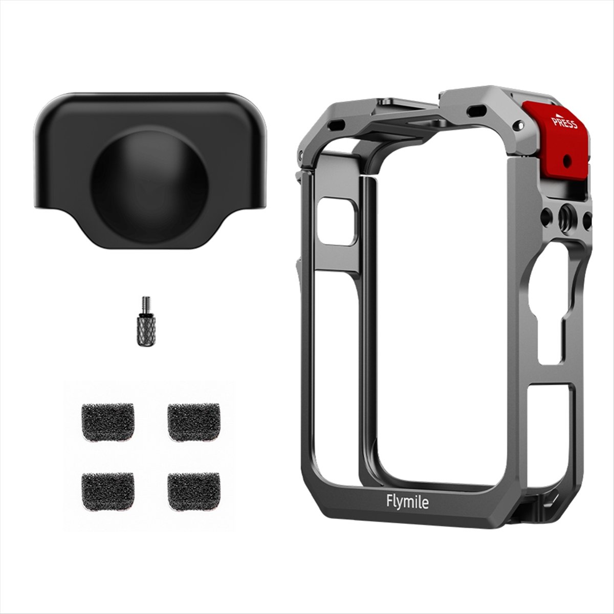 N05R Flymile Carcasa Protector - Camera Cold Shoe reseña y precio