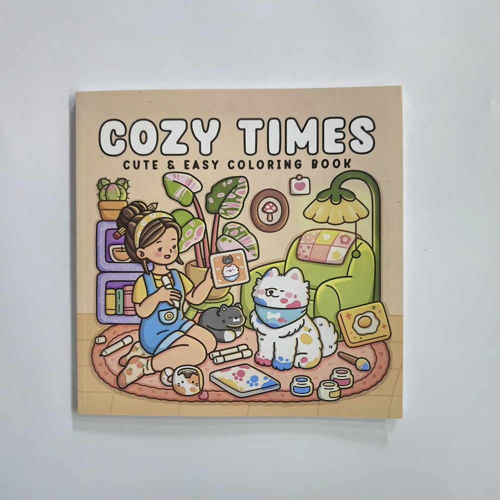 Cozy Time Libro para colorear  - Photography Of Book reseña y precio