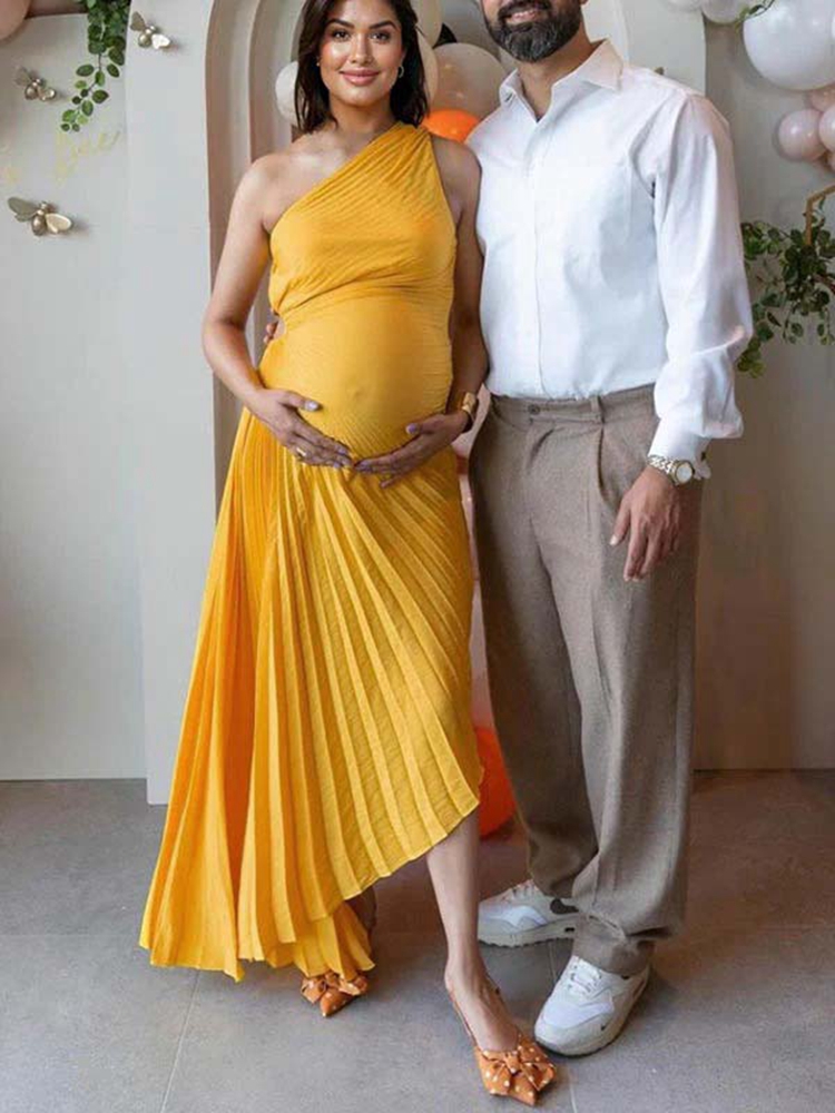 Vestido amarillo con hombros d - Photography Yellow reseña y precio