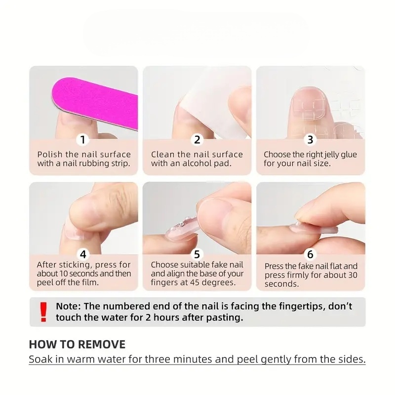 10 Uñas Postizas Cortas Cuadra - Photography Dark reseña y precio